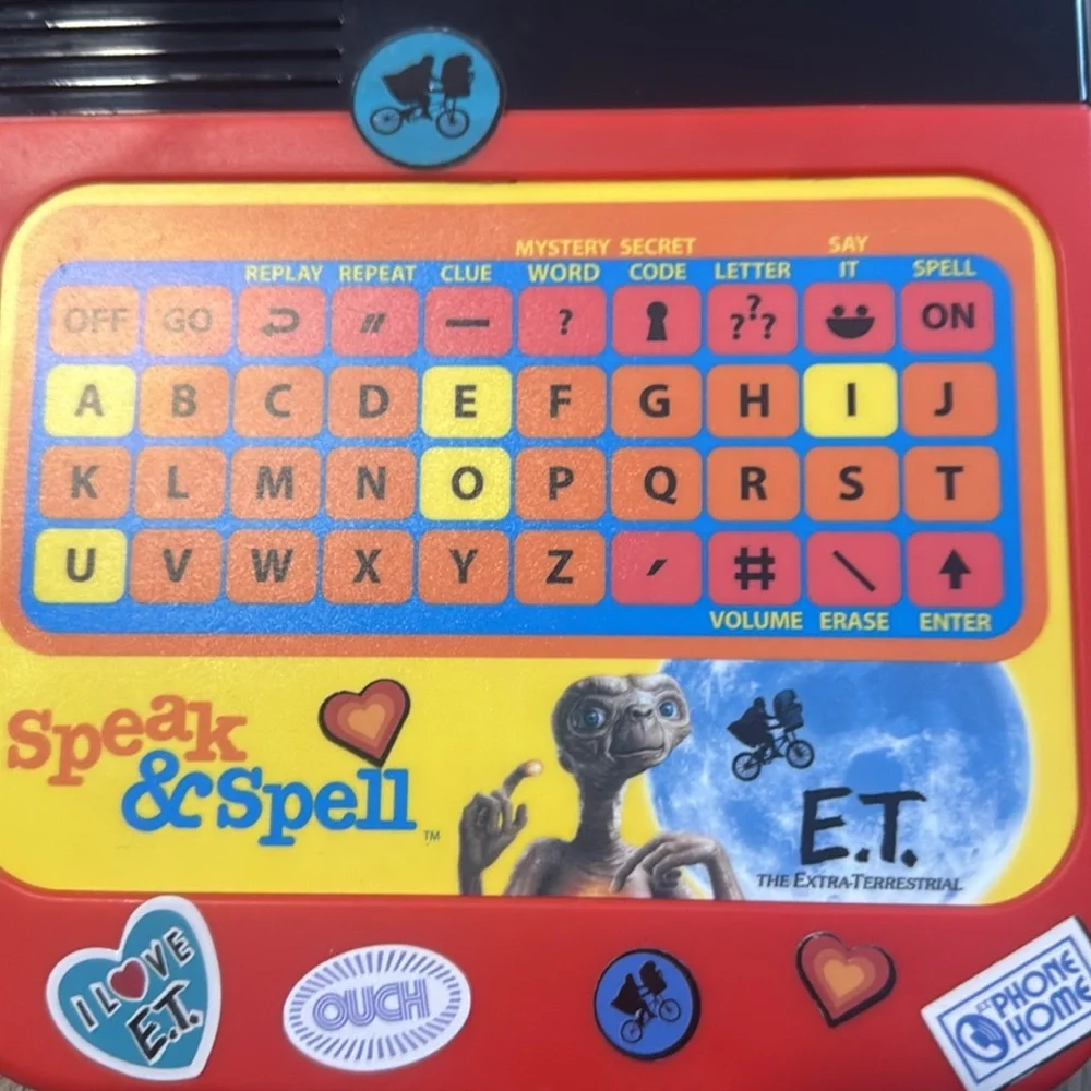 Speak and Spell E.T. 40th Anniversary Edition Exclusive ET Learning Toy Works